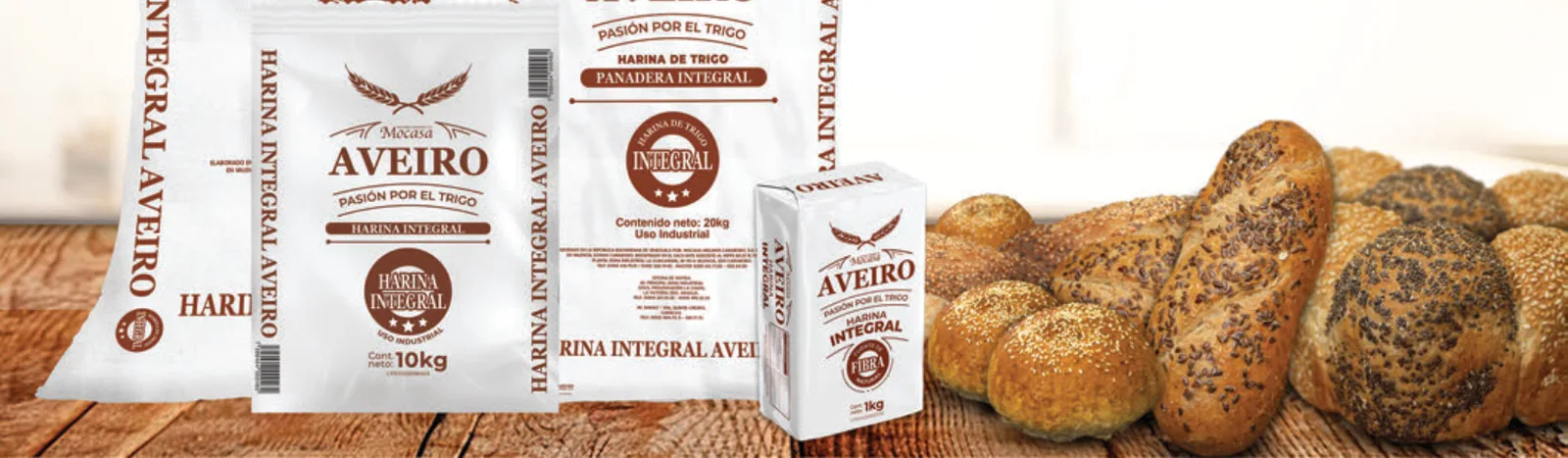 Elaboraciones con Harina Aveiro Integral