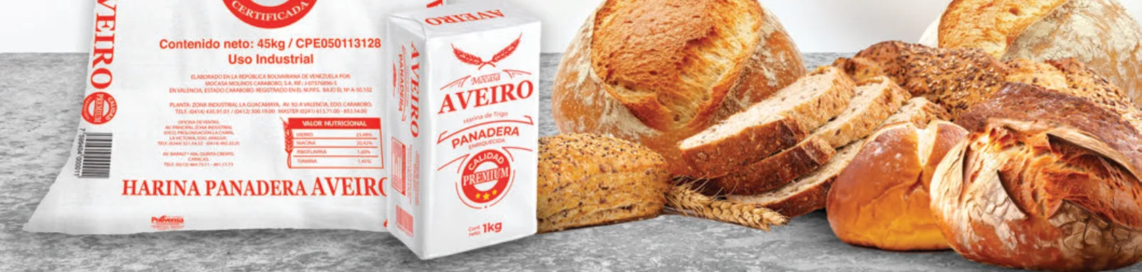 Elaboraciones con Harina Aveiro Premium (Panadera)